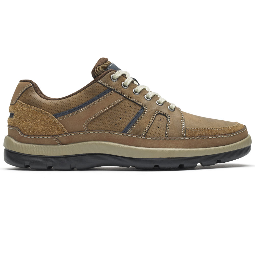 Rockport Sneakers For Mens Brown - Get Your Kicks Mudguard Blucher - EQ1705932